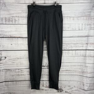 Lole Small Gray Drawstring Jogger Pants Outdoor‎ Hike Travel Polyester Elastane
